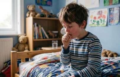 Tosse notturna e “fischio”: quando l’allergia nei bambini può evolvere in asma